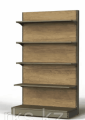 Стеллажи пристенные