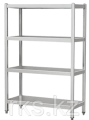 Стеллажи из нержавеющей стали