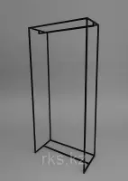 Рейл напольный, Racks.kz, черный